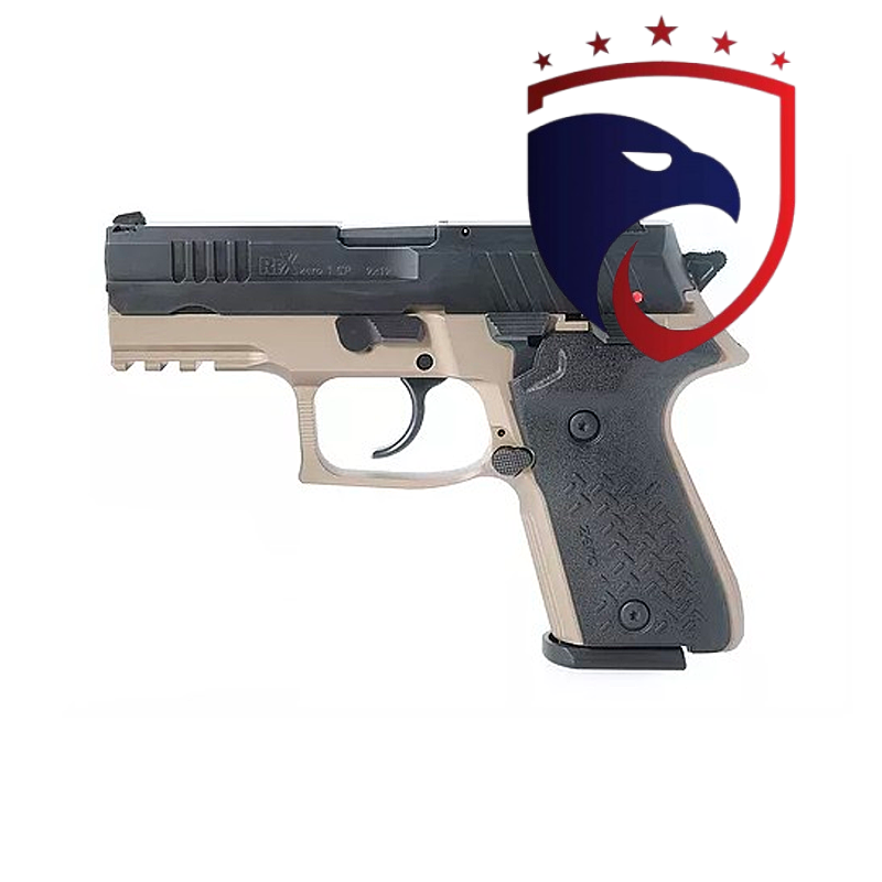 Pistola AREX Semiautomática Zero 1 Compact FDE 9mm