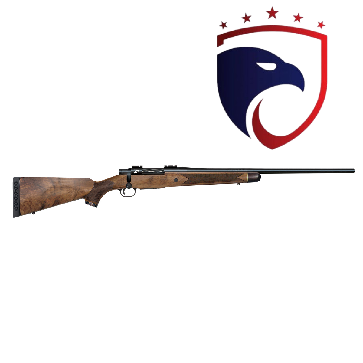 Rifle Mossberg Bolt Action Patriot Walnut 6.5 Creedmoor 24″