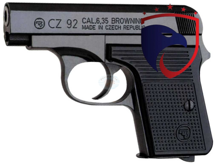Pistola Semi-Automática Ceska Zbrojovka CZ 92 Cal. 6.35mm