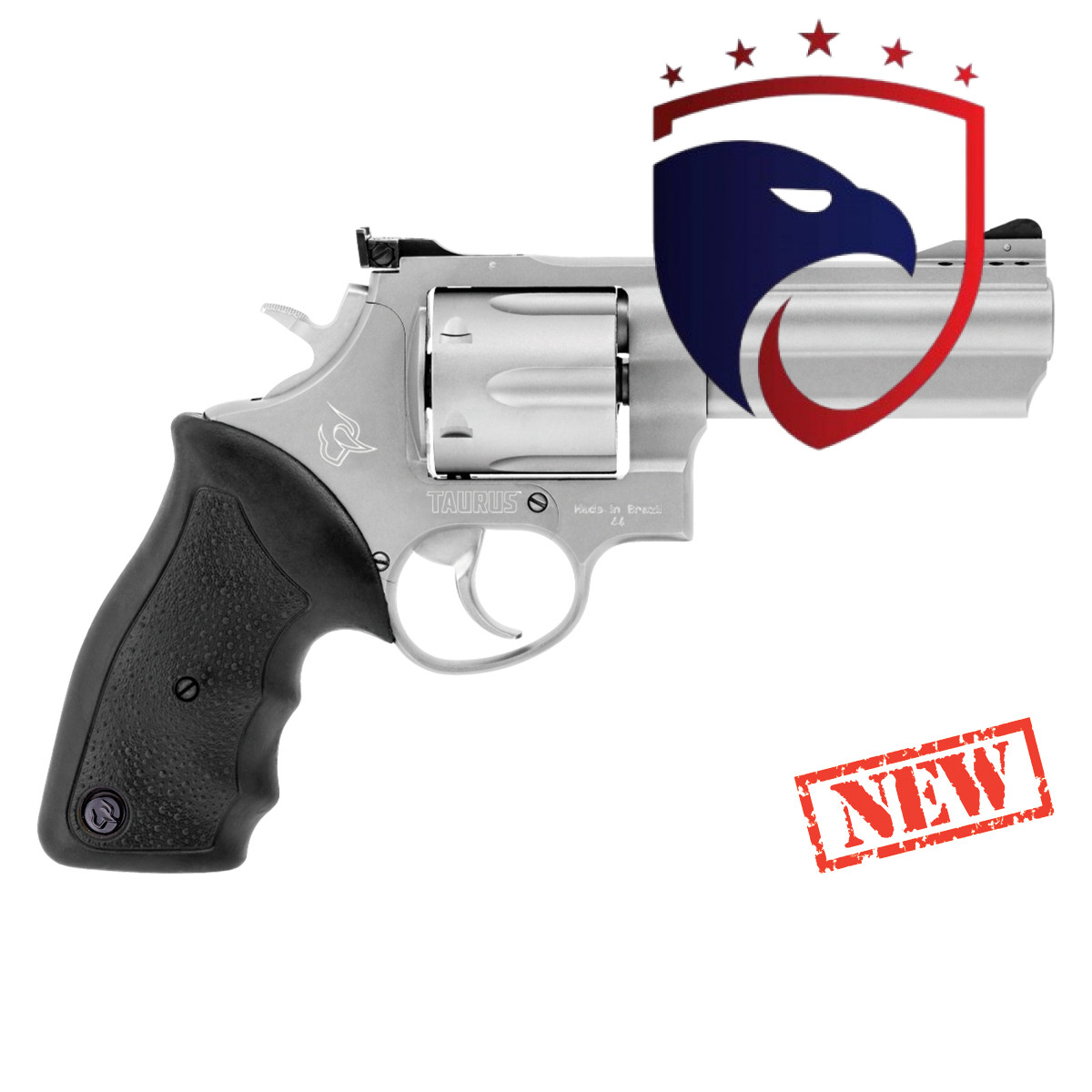Revólver Taurus RT044 INOX Fosco Calibre 44MAG 4″