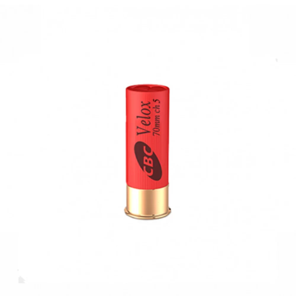 Cartucho CBC .12GA [70mm] Plast CH-5 Cx.25un