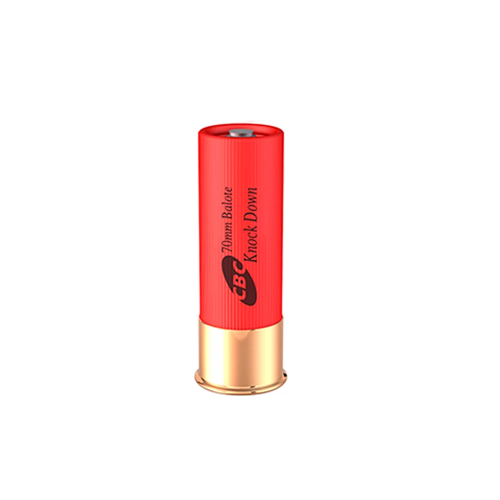 Cartucho CBC .12GA [70mm] Balote Knock Down Cx.10un