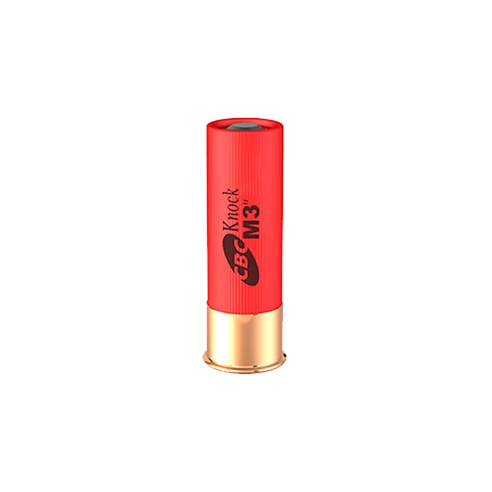 Cartucho CBC .12GA [76,2mm] Balote Knock M3″ Cx.10un