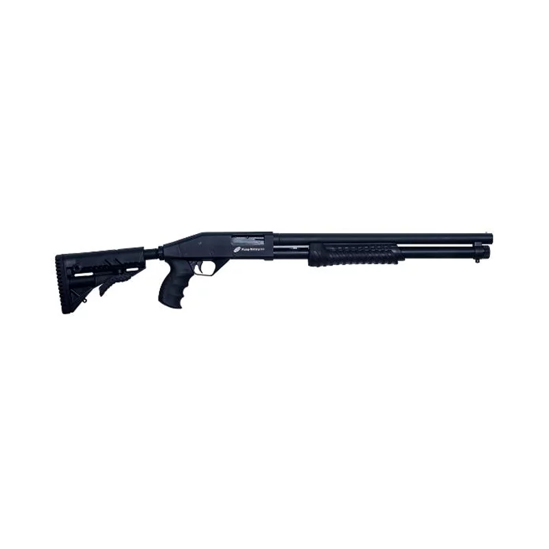 Espingarda CBC Pump Military 3.0 Cal.12 16″ Coronha Retrátil