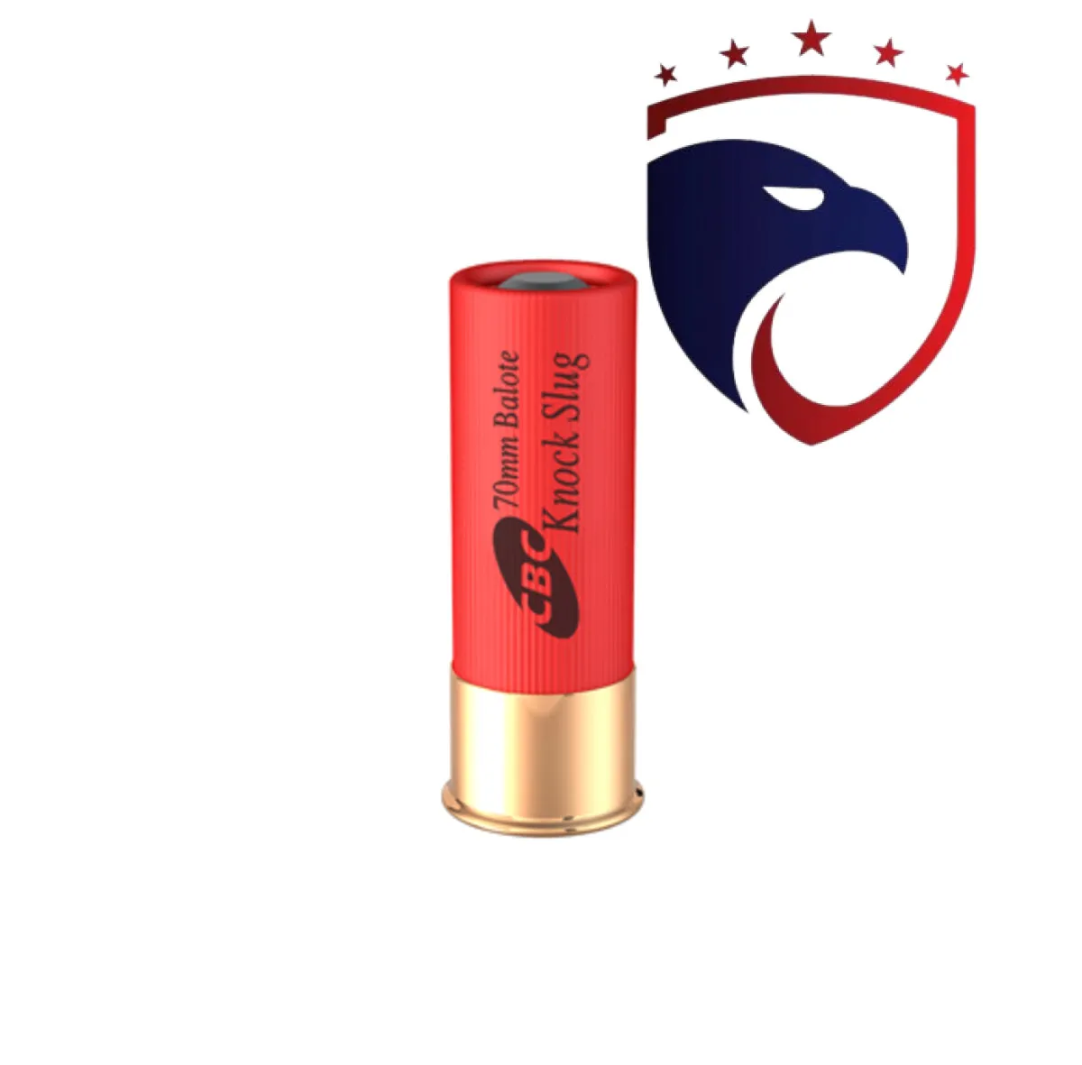 Cartucho CBC .12GA [70mm] Balote Knockslug Cx.25un