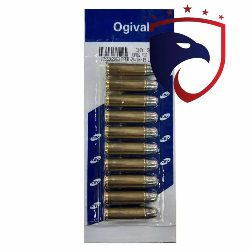 Munição CBC 38 CHOG SPL 158GR